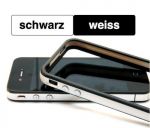 Schutzhülle für iPhone 4 ..::: SCHWARZ – WEISS :::.. mit