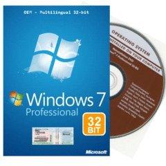 Windows 7 Professional 32Bit OEM Vollversion - Multilanguage