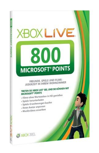 Xbox 360 - Live Points Card 800