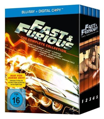 Fast & Furious 1-5 - The Collection [Blu-ray]