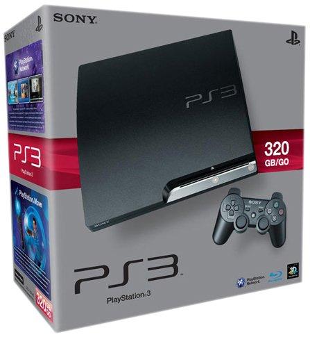 PlayStation 3 - Konsole Slim 320 GB (K-Model) inkl. Dual Shock