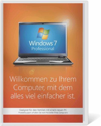 Windows 7 Professional 64 Bit OEM inkl. Service Pack 1